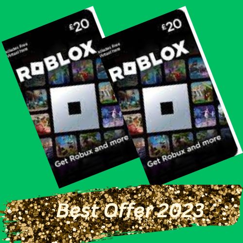 New Roblox gift card